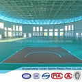 Portable indoor plastic pvc basketball flooring 