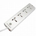 4way universal power strips