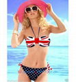 British Flag Bikini Padded Bikini BIS574 1