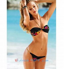 Flower Chain Link Bikini BIS555