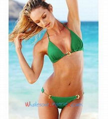 Green Triangle Bikini BIS648