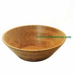 bamboo salad mix bowl