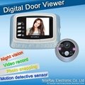 3.0" inch screen digital door viewer support motion detect 2