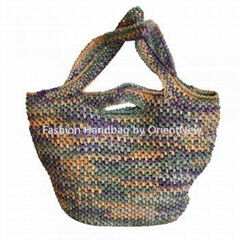 Handmade raffia bag