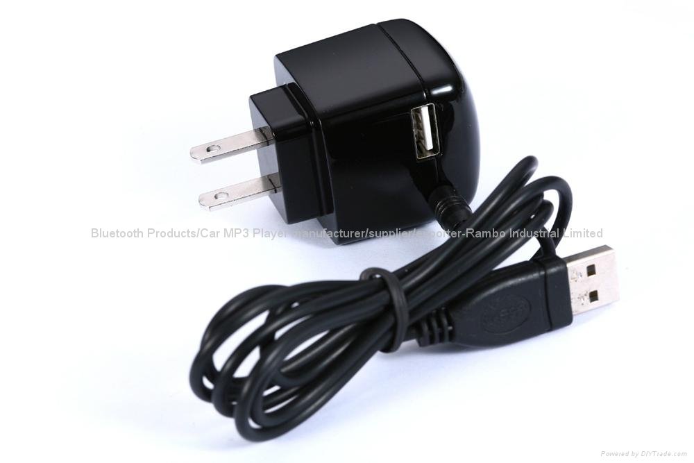 bluetooth audio receiver and with USB wall charger 1