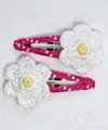 Shoe flower head flower corsage 2