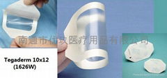 Transparent waterproof wound dressing