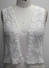 Ladies Vest with embroidery