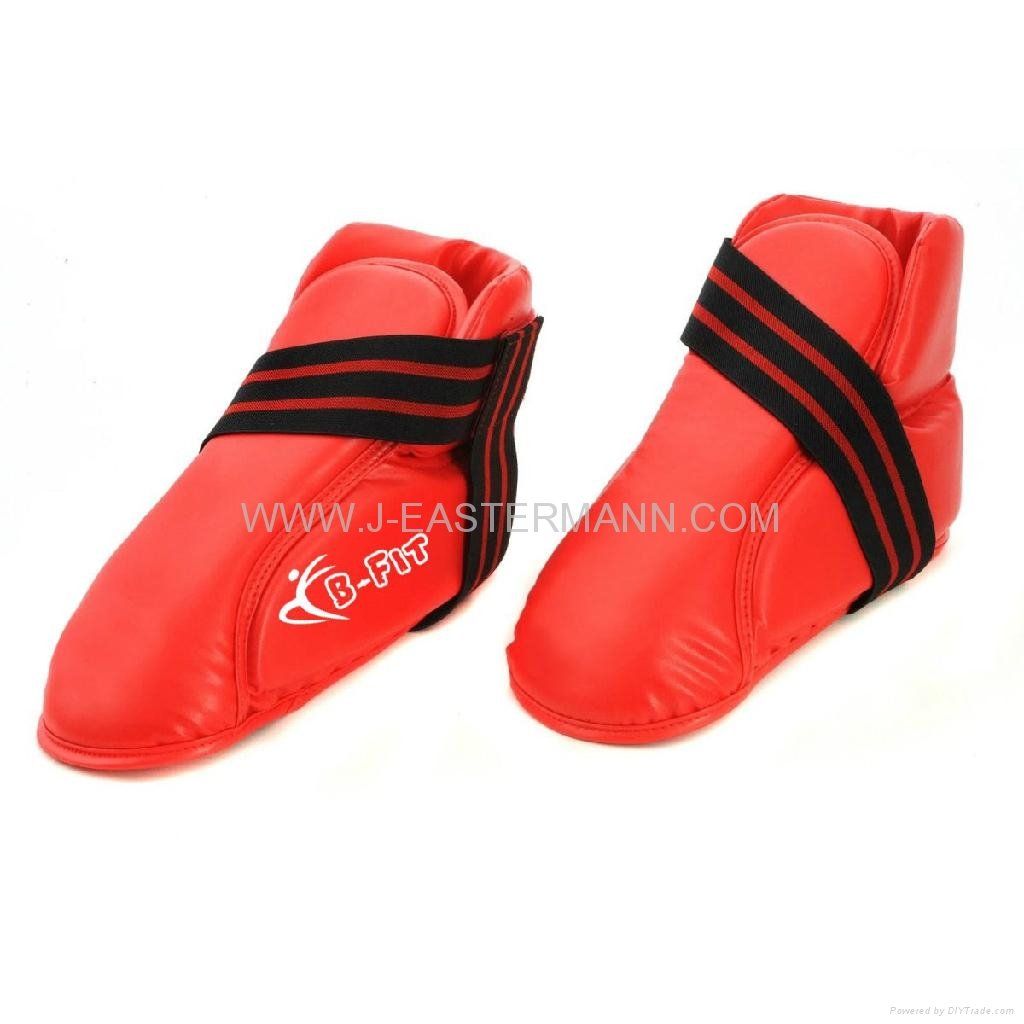 Red Color Shoes Made of Artificial Leather