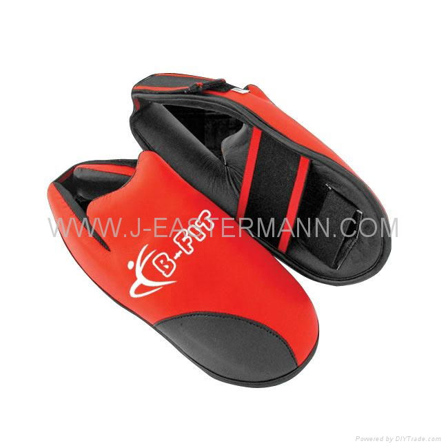 Red Color Shoes Made of Artificial Leather 2