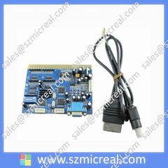 Jamma PCB Arcade for Xbox game console with VGA