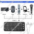 5in1 Wirless Air Mouse Keyboard 5