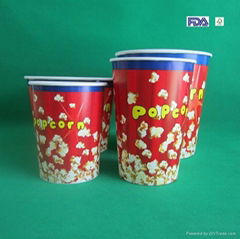 Paper Popcorn Bucket