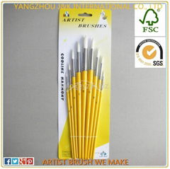 High Quality Goat Hair Artist / Watercolor Painting Brushes