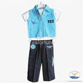 Wholesale fashion 3pcs sets summer casual boy clothes