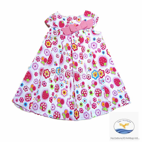 2014 flower girl factory carter's baby girl dress 2