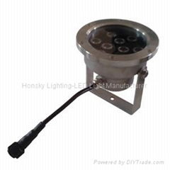 LED Fountain Lamp -Own Mold(HS-UWL145H-9P-B) 