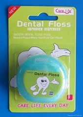 Mint and waxed dental floss