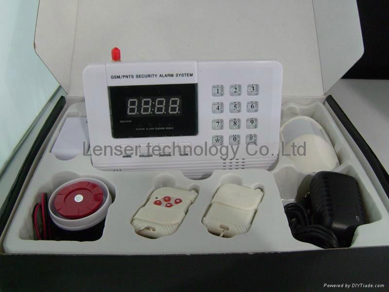 Hot LED 2-way intercom Home GSM + PSTN Alarm System 2