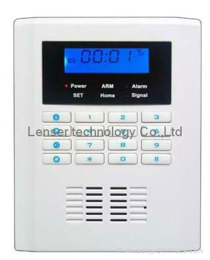 99 zones House Security Alarm System ,GSM & PSTN dua-network and LCD screen 