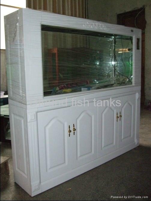 2014 new design European-Style Glass Cabinet Fish Tank