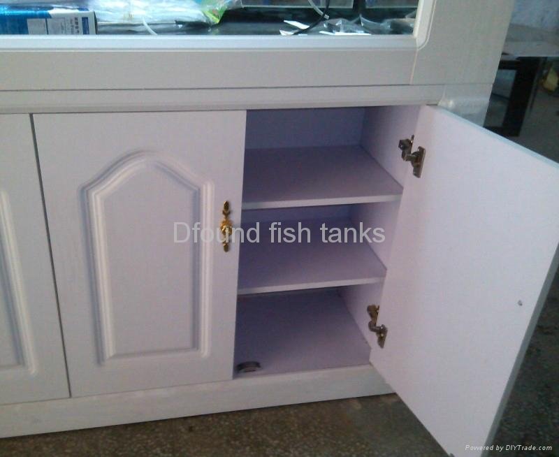 2014 new design European-Style Glass Cabinet Fish Tank 2