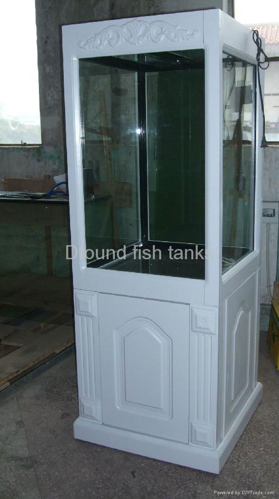 Mini Solid-Wood Cabinet Fish Tank (DQ-L048) 2