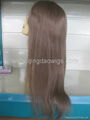 Human hair full lace wigs 3