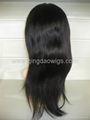 Human hair full lace wigs& lace front wigs in stock 3