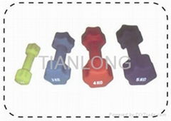 neoprene covered club dumbbell