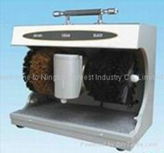 Family shoe polishing machine