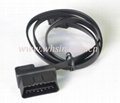 obd connector gps data cable obd link cable 4