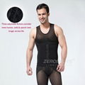 Zerobodys Powerful 3 Steps Adjustment Sexy Burning Fat Men's Body Shaper Vest 3