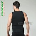 ZEROBODYS Comfortable Coolmax Men's Outer Slimming Moisture Wicking Singlet  3