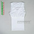 ZEROBODYS Comfortable Coolmax Men's Outer Slimming Moisture Wicking Singlet  4