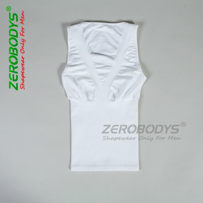 ZEROBODYS Comfortable Coolmax Men's Outer Slimming Moisture Wicking Singlet  5