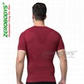 ZEROBODYS Outdoor Body Shaper Quick Dry Short Sleeve Under Active Men's Shaper 4