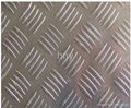 五条筋花纹铝板 优质防滑耐磨铝板 2
