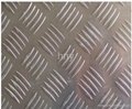Five bars and pointer-type pattern aluminum 3