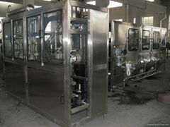 Fully-automatic 5 gallon jar mineral water filling line