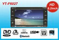 ETONE 6.2inch  CAR DVD GPS BT DVB-T