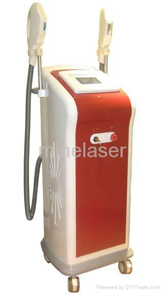 Double Head IPL for Hair removal and Skin rejuvenation