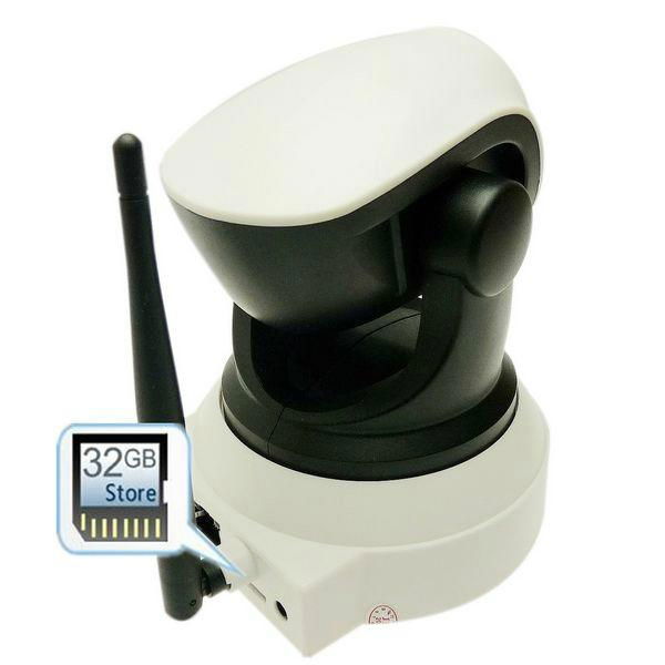 Pan Tilt 300K wireless wfi night vision Plug and Play IP Camera 3