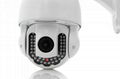 1.3 Megapixel 5X Optical Zoom plug and play IR Dome IP PTZ Surveillance Camera  2