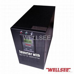 CE Wellsee 2000W solar inverter with built-in controller  