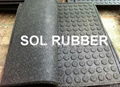 Rubber pad mat gym floor mat 