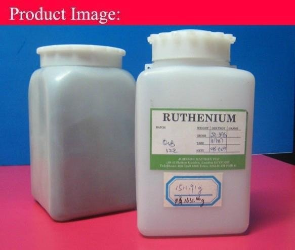 Ruthenium metal powder 99.95%