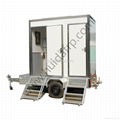 HUIDA Outdoor mobile portable toilet trailer toilet 1