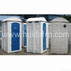 HUIDA New style plastic mobile outdoor portable toilet