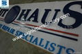 Painted metal sign letters 4